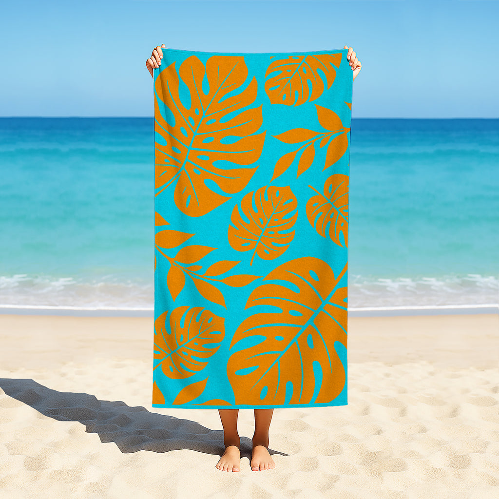 Toalla de Playa Liniva Home — 100% Algodón Egipcio 650gr | 90x175 cm | Modelo Tropical