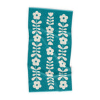 Toalla de Playa Liniva Home — 100% Algodón Egipcio 650gr | 90x175 cm | Modelo Flores