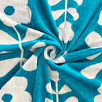 Toalla de Playa Liniva Home — 100% Algodón Egipcio 650gr | 90x175 cm | Modelo Flores