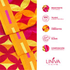 Toalla de Playa Liniva Home — 100% Algodón Egipcio 650gr | 90x175 cm | Modelo Rombos