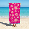 Toalla de Playa Liniva Home — 100% Algodón Egipcio 650gr | 90x175 cm | Modelo Pomelos