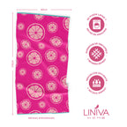 Toalla de Playa Liniva Home — 100% Algodón Egipcio 650gr | 90x175 cm | Modelo Pomelos