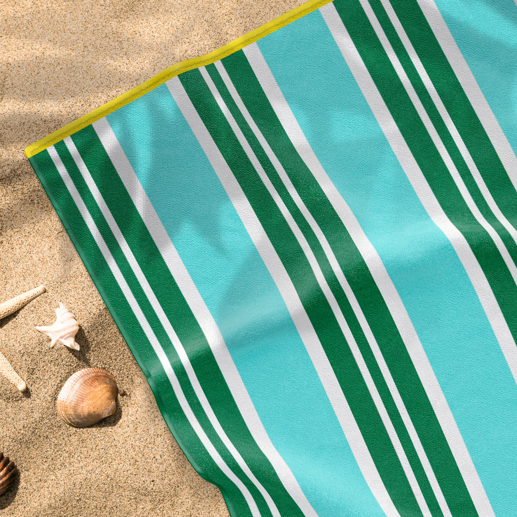Toalla de Playa Liniva Home — 100% Algodón Egipcio 650gr | 90x175 cm | Modelo Rayas