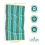 Toalla de Playa Liniva Home — 100% Algodón Egipcio 650gr | 90x175 cm | Modelo Rayas