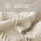 Victorio & Lucchino - Colcha Lavada con Tufting - Modelo Atenea - Beige