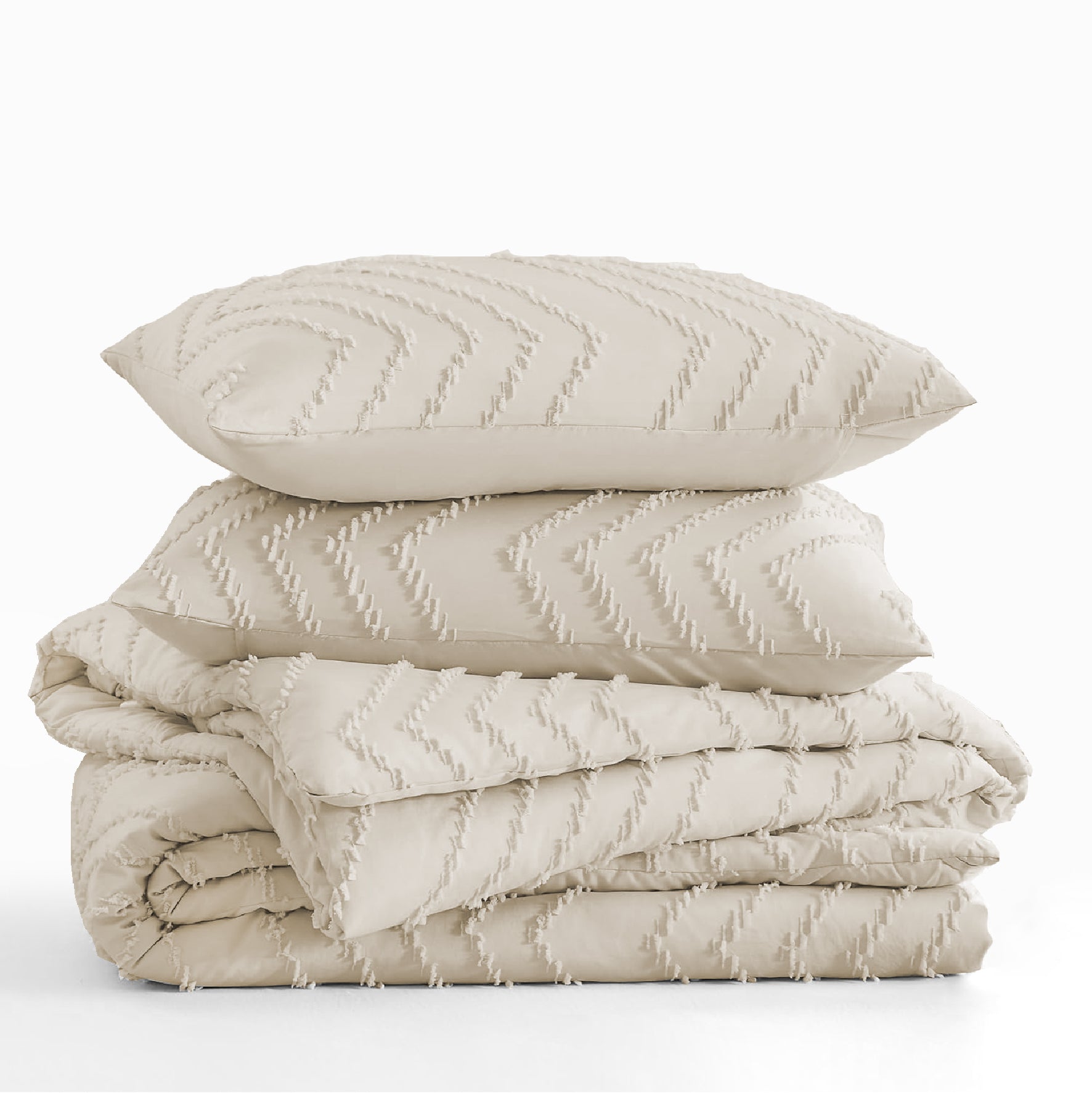 Victorio & Lucchino - Colcha Lavada con Tufting - Modelo Atenea - Beige