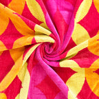 Toalla de Playa Liniva Home — 100% Algodón Egipcio 650gr | 90x175 cm | Modelo Rombos