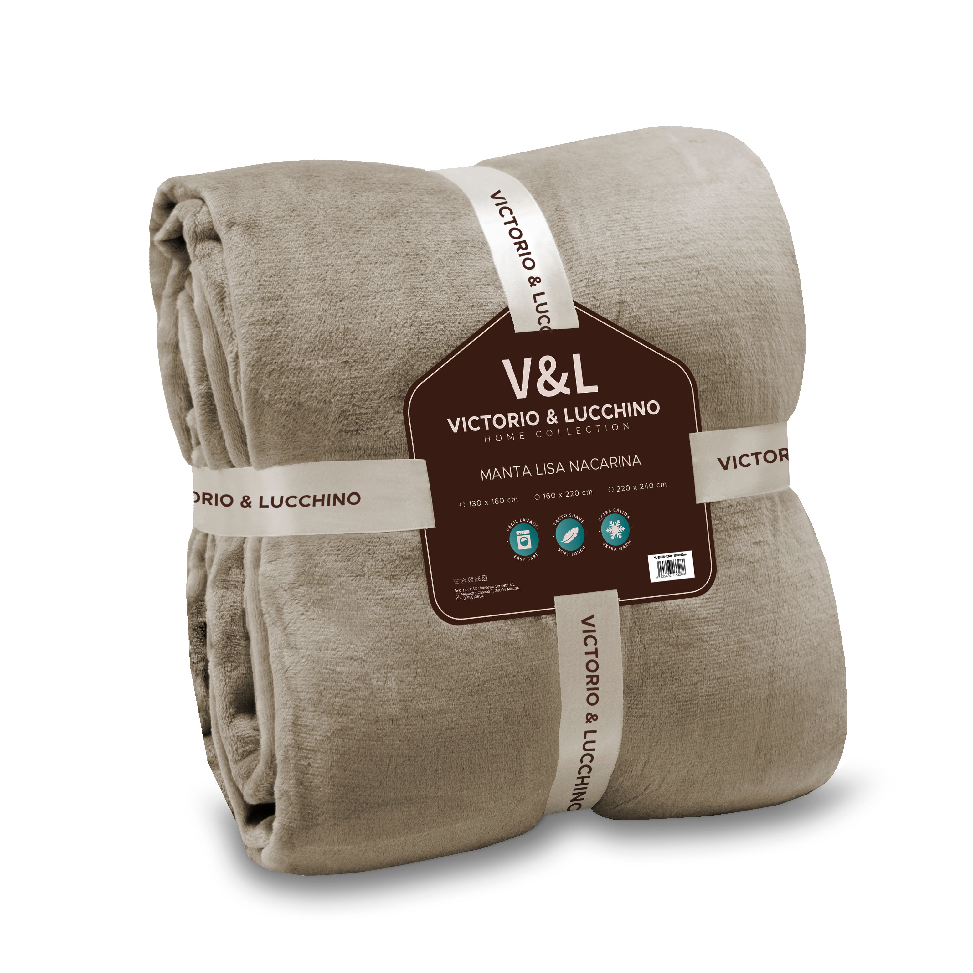 Victorio & Lucchino - Manta Lisa Extra-Suave 350g - Lino
