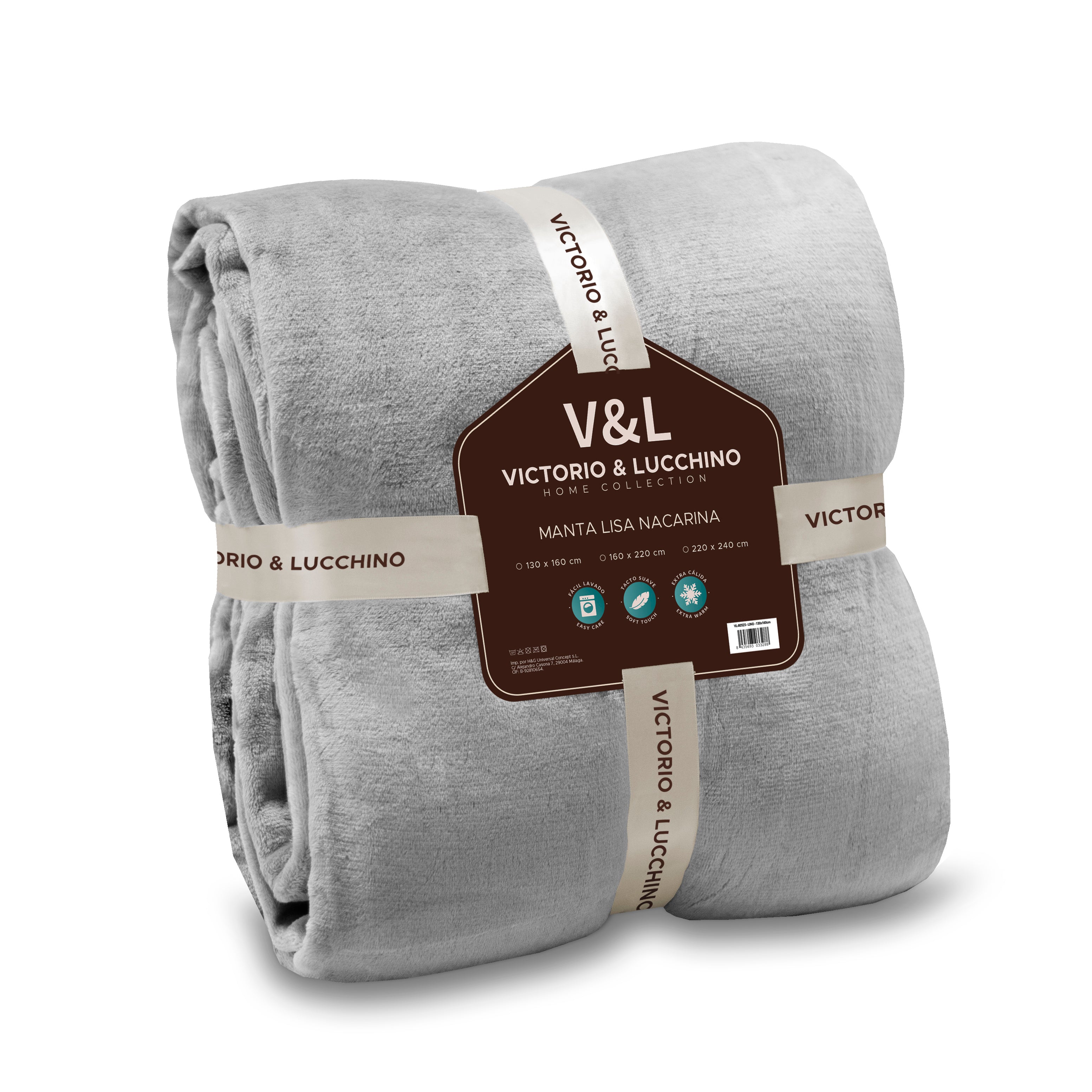 Victorio & Lucchino - Manta Lisa Extra-Suave 350g - Perla