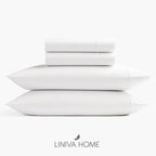 Liniva Home - Juego de Sábanas de Hostelería - 100% Algodón